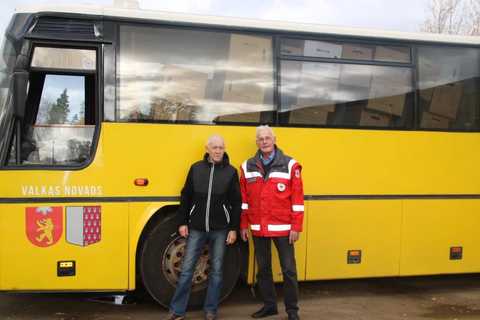 Ķīles-Dīsternbrukas Rotary klubs ziedo palīdzības kravu Mariupolei 14