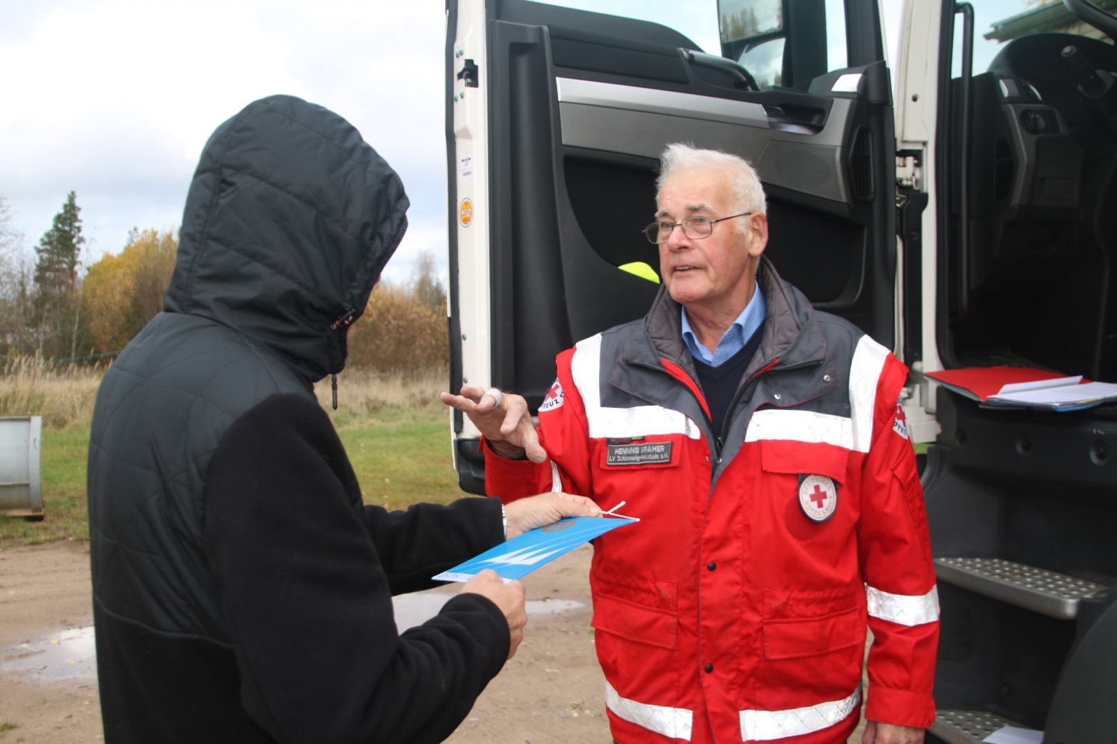 Ķīles-Dīsternbrukas Rotary klubs ziedo palīdzības kravu Mariupolei 17