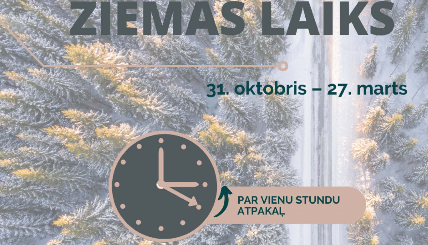 31. oktobrī Latvijā beigsies vasaras laiks, pulksteņa rādītājus pagriežot vienu stundu atpakaļ