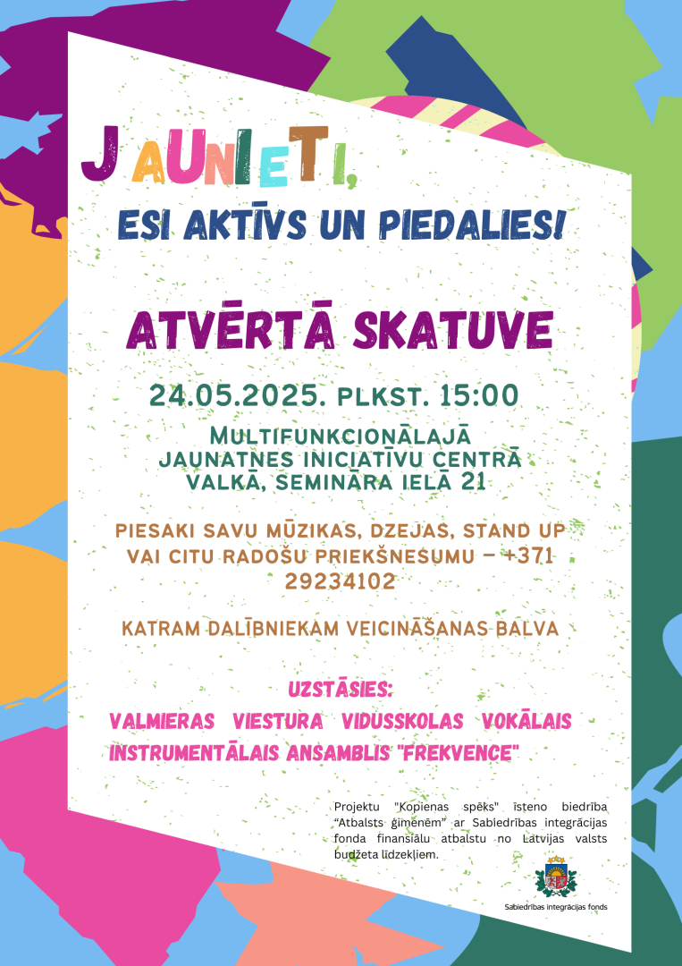 Pasākums jauniešiem