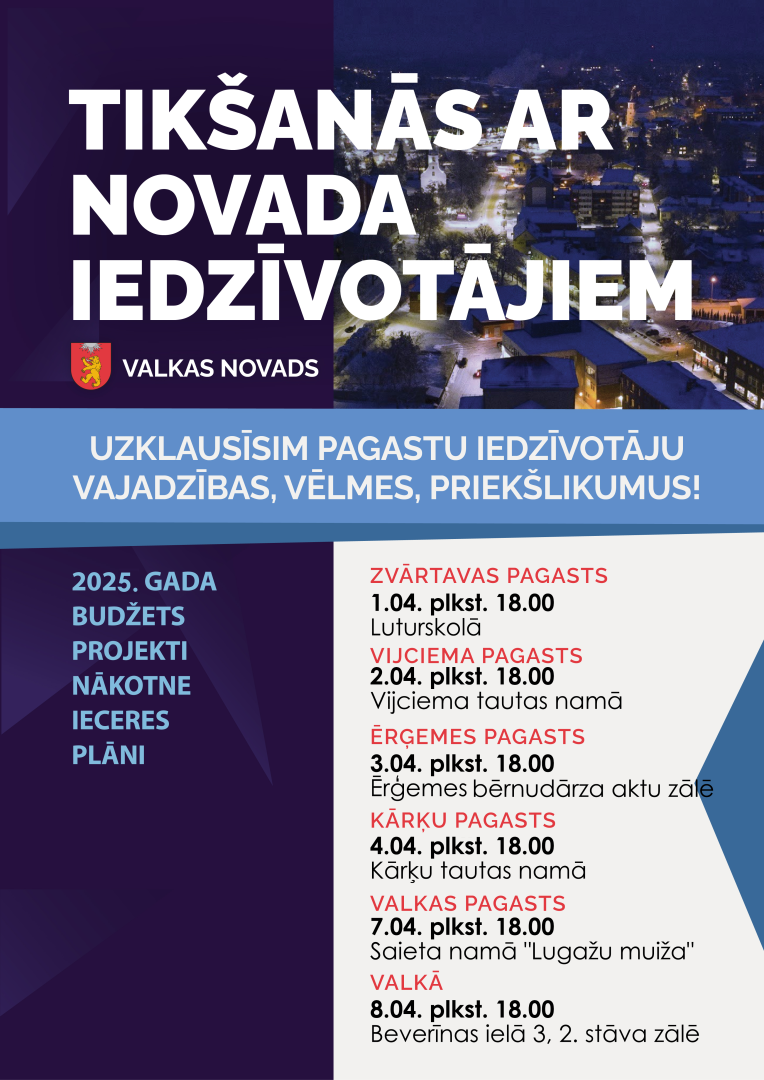 Tikšanās ar iedzīvotājiem