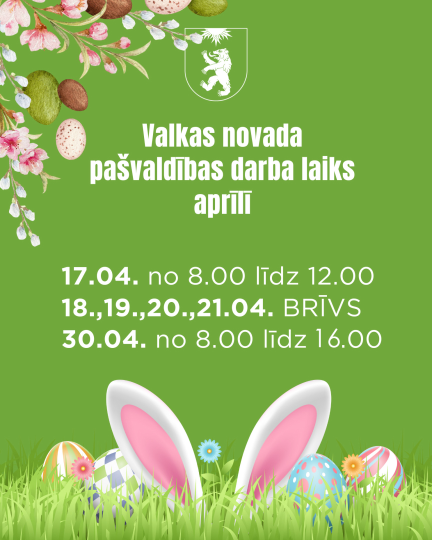 Darba laiks Lieldienās