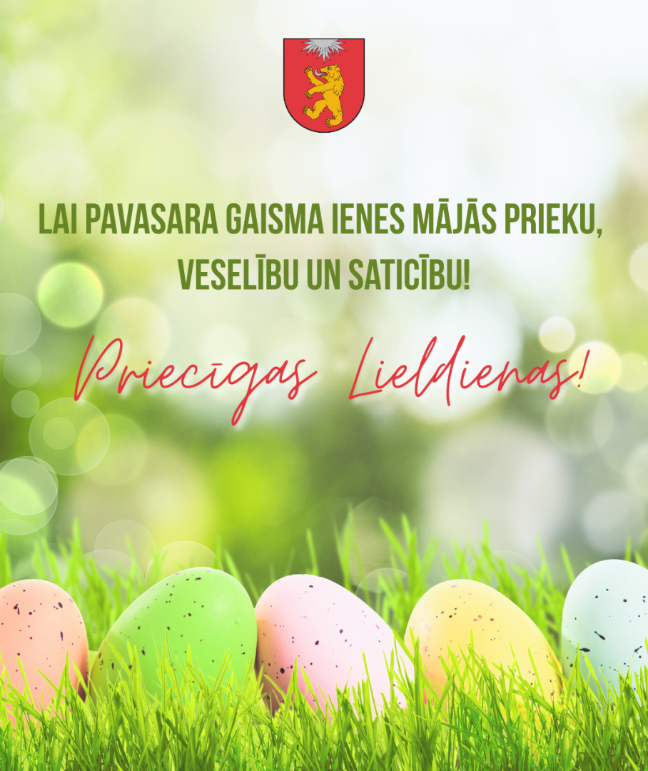 Priecīgas Lieldienas