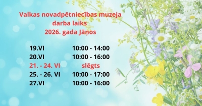 muzeja darba laiks