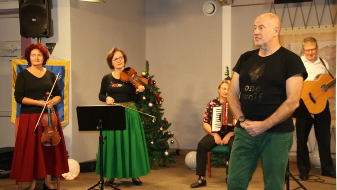 Danču vakars ar Valkas pilsētas tautas mūzikas kapelu "Sudmaliņas" 12.12.22(I.Leitis)