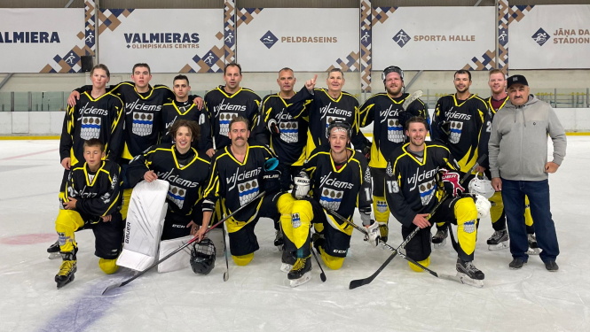 HK Vijciems sāk Valmieras hokeja čempionāta sezonu ar uzvaru