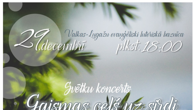 Gadumijā Valkas Rotary klubs ielūdz uz koncertu