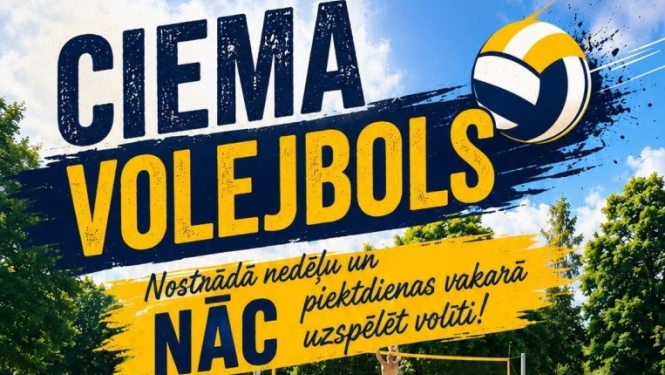 ciema volejbols