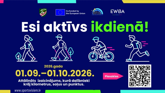 Esi aktīvs ikdienā