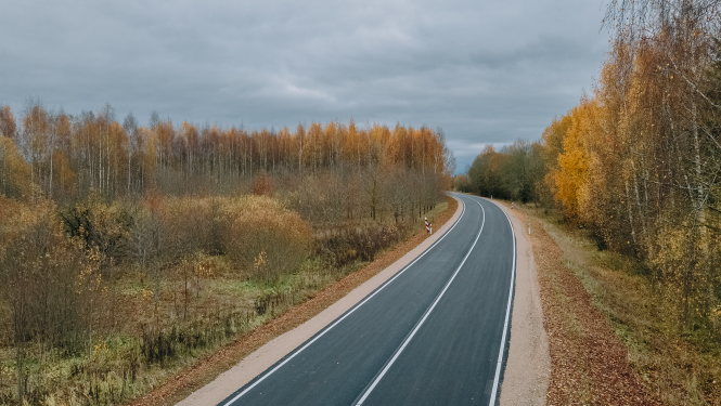14. novembrī Kārķos notiks atjaunotā reģionālā autoceļa Valka – Rūjiena (P22) seguma atklāšanas pasākums