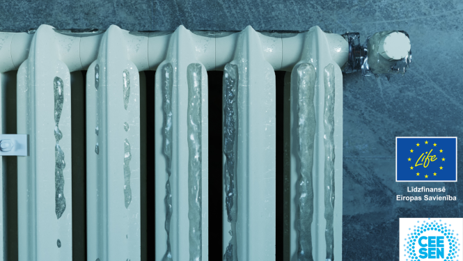 Vecā tipa čuguna baterijas radiators