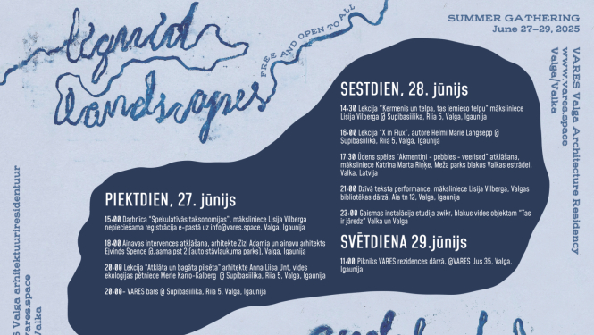 Pasākumu programma