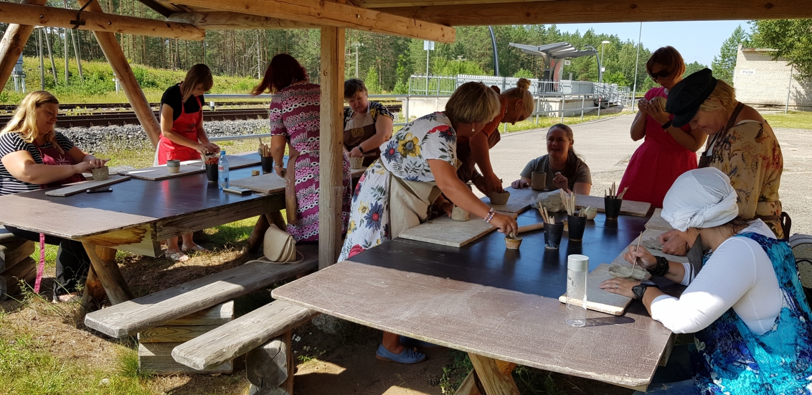 Valkas un Valgas amatnieku vizīte Taru un Setomaa