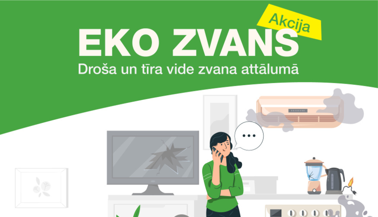 Akcijā “EKO ZVANS” aicina bez maksas nodot nolietotu elektrotehniku, vērš uzmanību uz elektrodrošību un produktu ilgtspējas svarīgumu