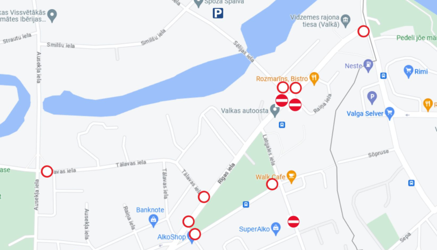 Satiksmes ierobežojumi