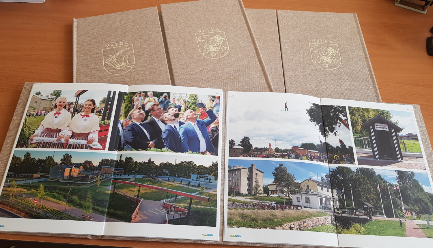 Tapusi unikāla fotogrāmata “Valka – Valga”