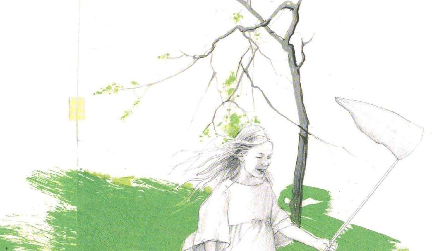 Valkas bibliotēkā apskatāma ilustrāciju izstāde grāmatai “Uzzīmē baltu lietu”