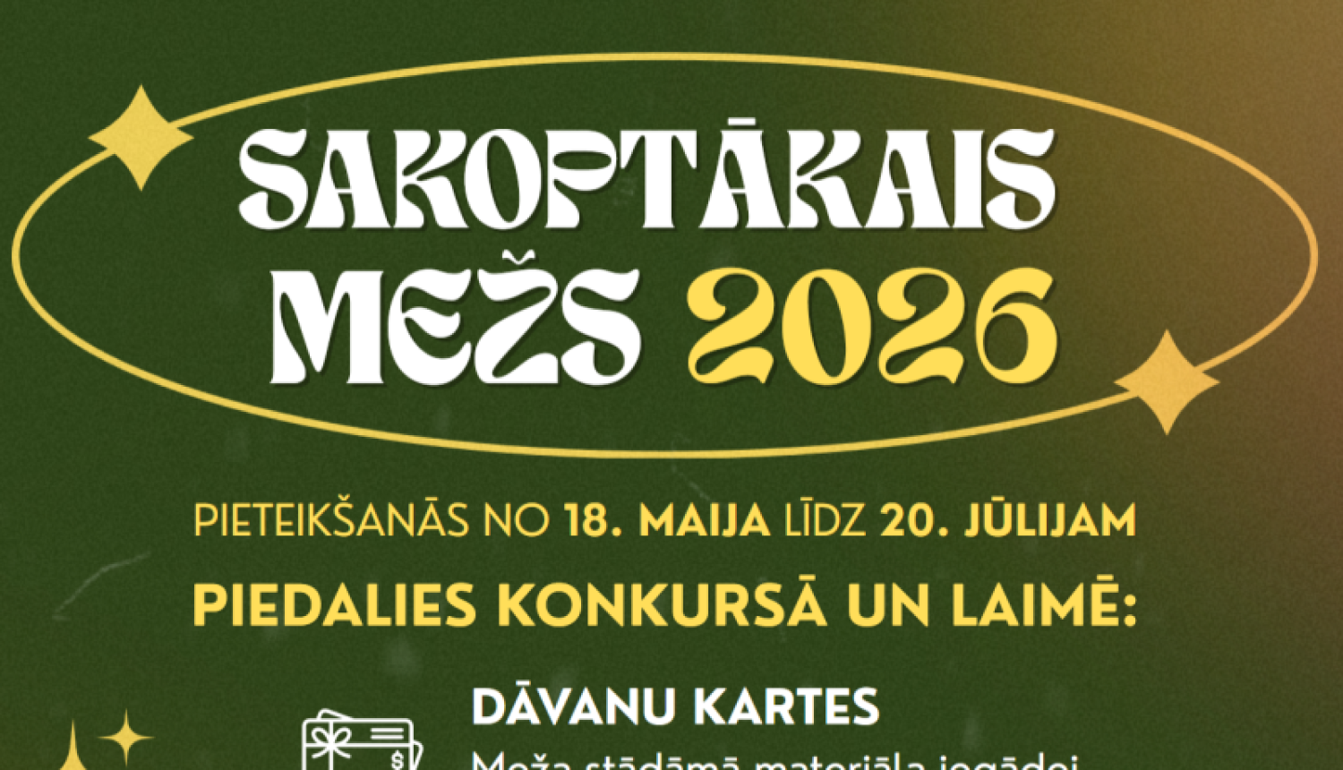 Sakoptākais mežs