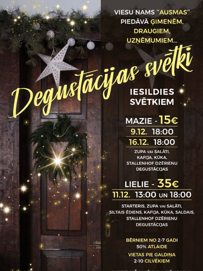 Viesu nams "Ausmas" aicina izbaudīt laiku kopā ar draugiem