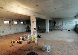 Turpinās būvniecības darbi projektā “Petanka sporta centra labiekārtošana Ērģemes pagastā”