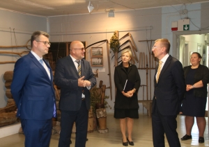 Latvijas un Igaunijas ārlietu ministru darba vizīte Valkā/Valgā 1