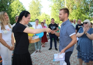 „Atvērto durvju” mirklis VJCĢ jaunajā dienesta viesnīcā (I.Leitis)
