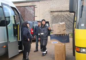 Ķīles-Dīsternbrukas Rotary klubs ziedo palīdzības kravu Mariupolei 18