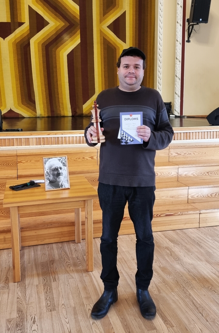 Vsevoloda kausa ieguvējs Ingemārs Jesse no Daugavpils