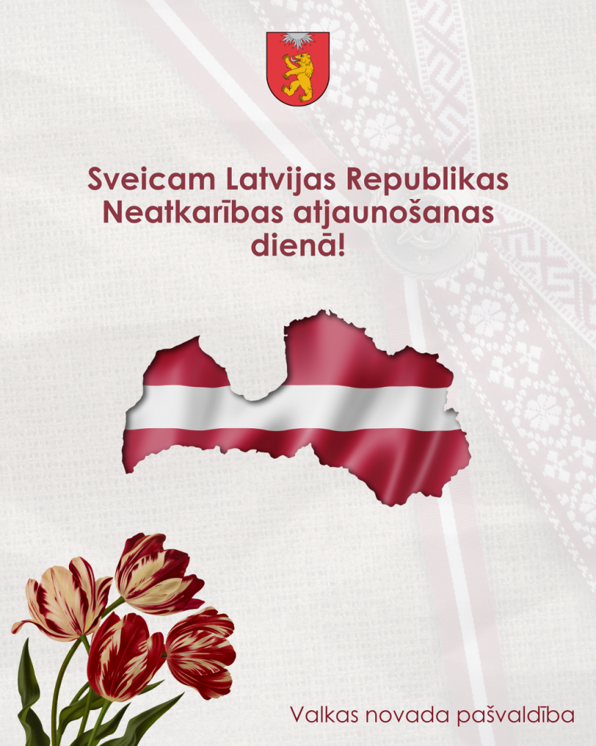 Apsveikums 4. maija svētkos