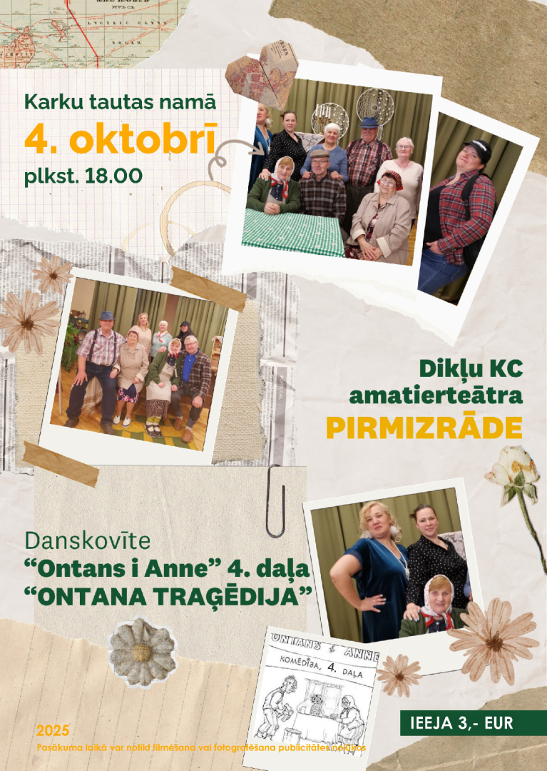 Dikļu amatierteātra izrāde