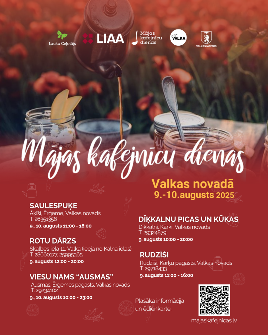 Mājas kafejnīcu dienas