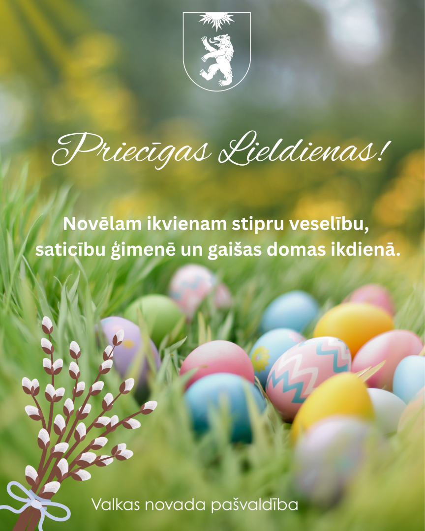 Priecīgas Lieldienas