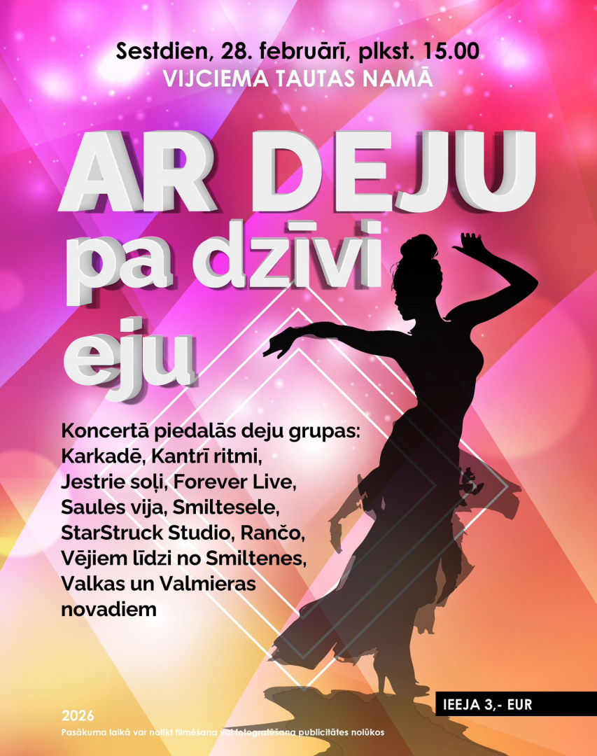 ar deju pa dzivi eju