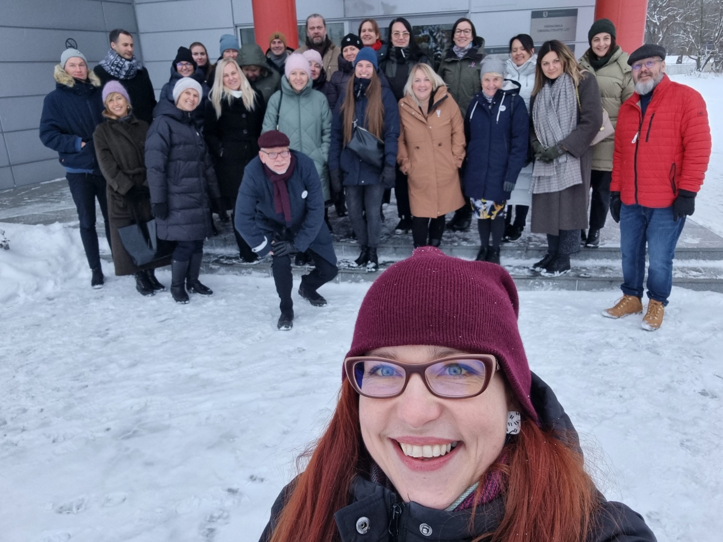 Projekta dalībnieku kopbilde