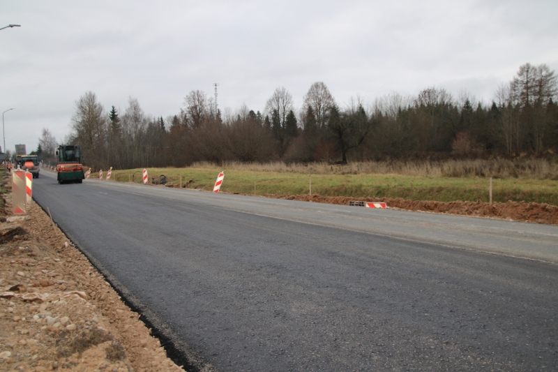 Tranzīta ielas Valkas pilsētā pa Zemgales ielu, posmā no Rīgas līdz Raiņa ielai pārbūve tiks pabeigta 2023.gadā