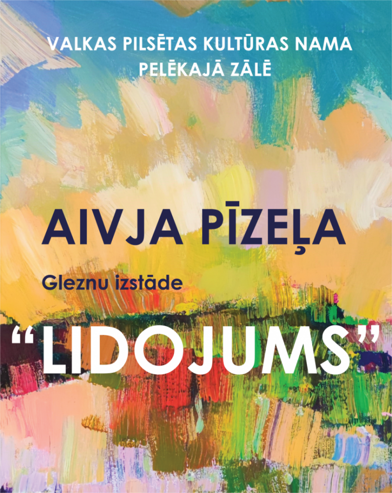 Gleznu izstāde lidojums