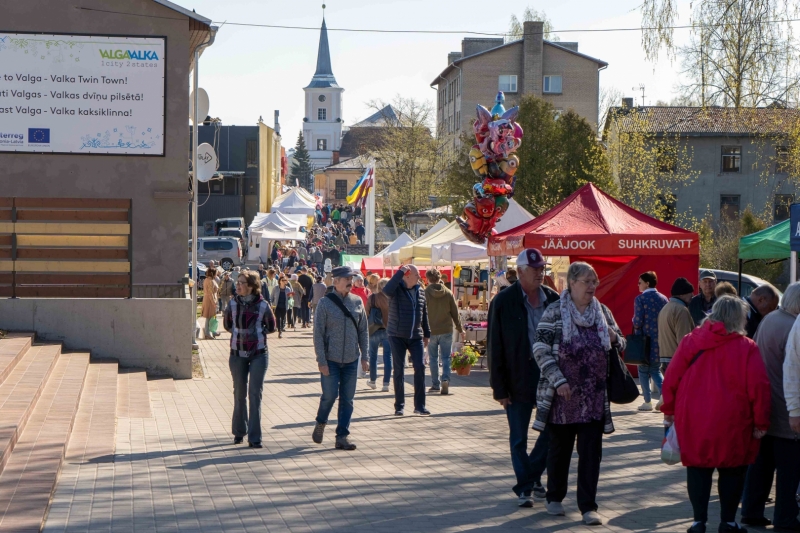 Valgas – Valkas Dvīņu pilsētas centra attīstība