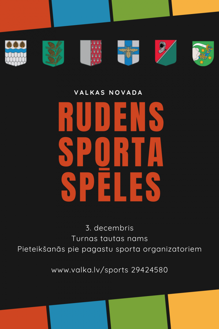 Sākusies pieteikšanās uz Valkas novada rudens sporta spēlēm