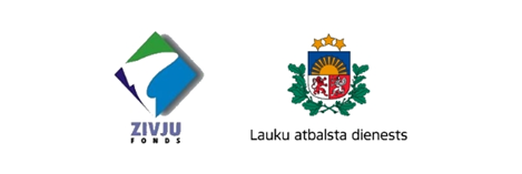 Zivju fonda un Lauku atbalsta dienesta logotipi