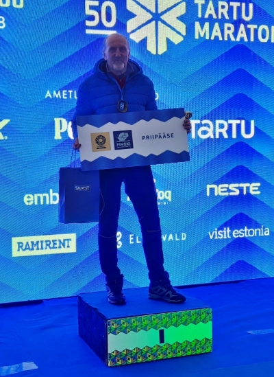 Andris Dainis Tartu maratonā