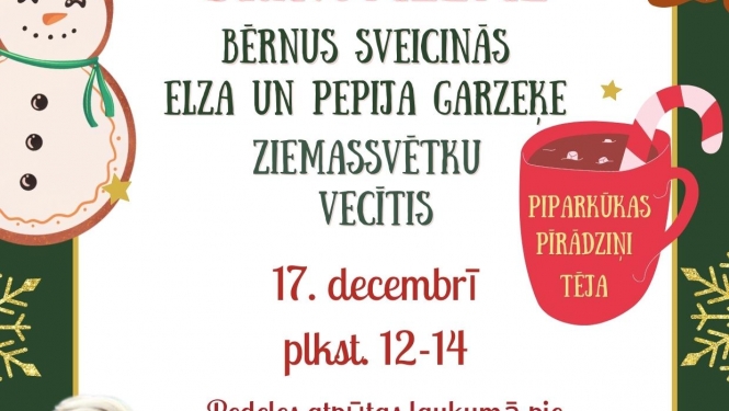 Elza un Pepija Garzeķe aicina uz lustīgo Ziemas Brīnumzemi