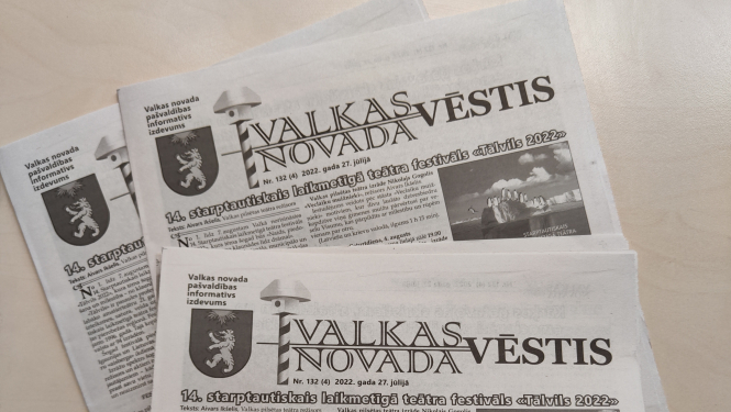 Izdots jaunākais pašvaldības informatīvā izdevuma numurs