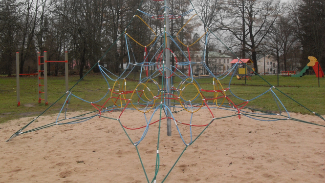 Labiekārtots rotaļu laukums Vijciemā