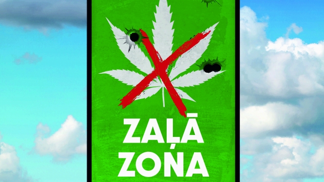 Kārķu Dabas koncertzālē kriminālkomēdija " Zaļā zona"