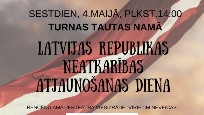 Latvijas Republikas Neatkarības atjaunošanas svētki Turnā