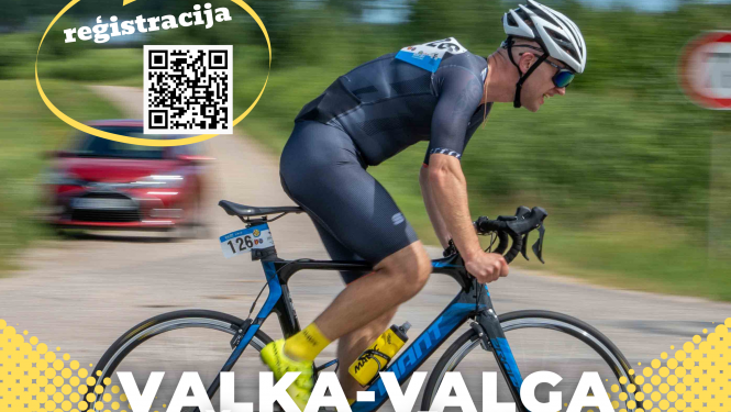 11. jūnijā norisināsies Valkas - Valgas četrcīņas 3. posms - šosejas riteņbraukšana