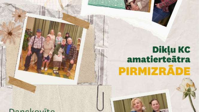 Dikļu amatierteātra izrāde