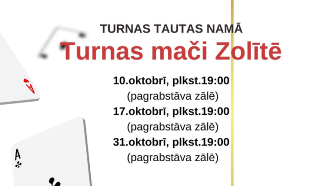 Turnas mači zolītē