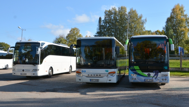 Mainīti autobusa atiešanas laiki no Valkas autoostas