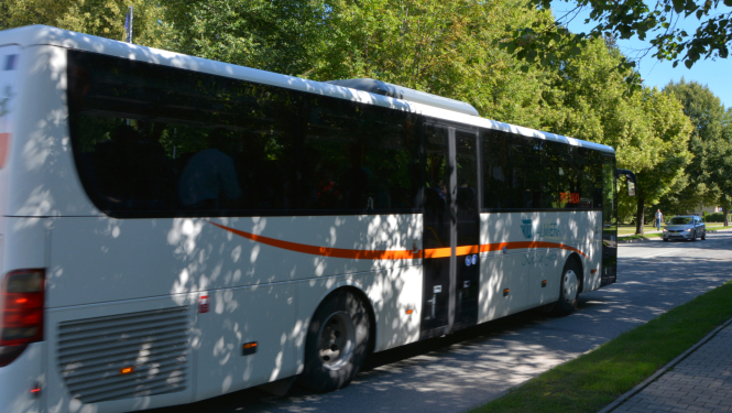 Autobuss vasarā